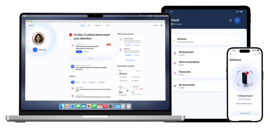 aura app in PC, Tablet & Phone